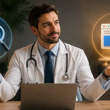 SEO ou Google Ads: qual vale mais a pena para médicos?
