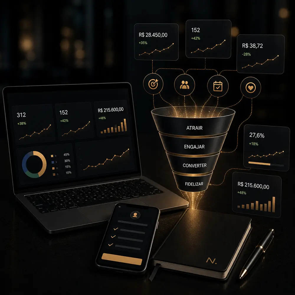 Growth marketing para clínicas premium