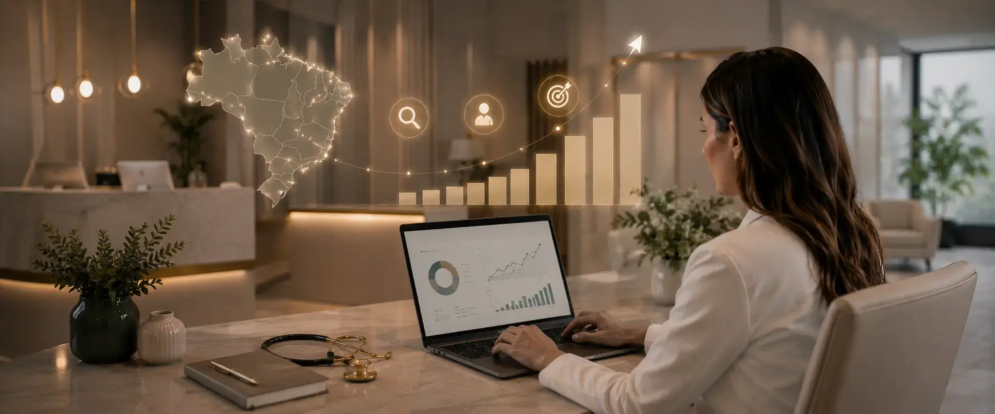 SEO e growth para clínicas premium no Brasil